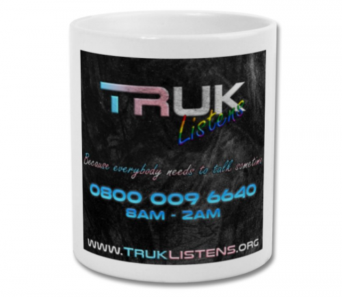 TRUK listens mug