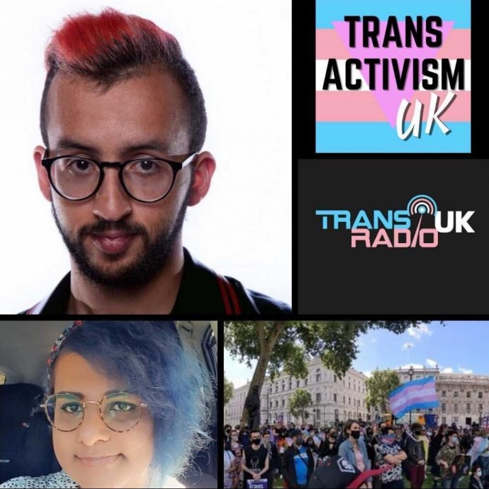 Image to advertise DJ Glorious conversation with Trans Activism UK
