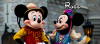 Picture is of the Disney castle with a blue sky. Text says The Disney Vault Friday 1pm with Russ